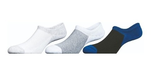 Imagen 2 de 6 de Dufour Pack X3 Micro Medias Soquete Invisible Hombre - 2563