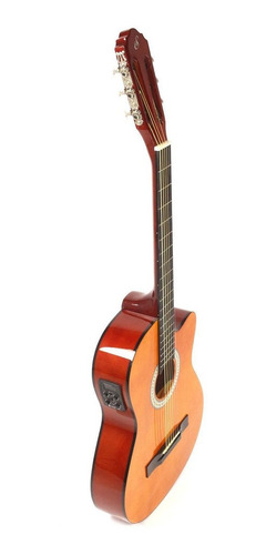 Violão eletroacústica Giannini Start SF-14 CEQ para destros natural verniz brilhante