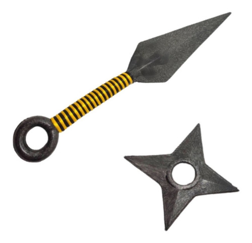 Imagen 3 de 5 de Kunai Y Shuriken Naruto 20 Sets Mayoreo Shinobi Daga Cosplay