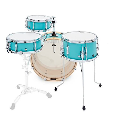 Bateria Yamaha Stage Custom Hip Shell Pack (compacta)birch Color Surf Green