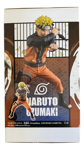 Figura Uzumaki Naruto Grandista Naruto Shippuden Banpresto (Usado)