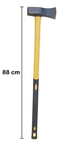 Gene Hacha De Rajar Mango De Fibra 2.8 Kilos 6 Libras Leña