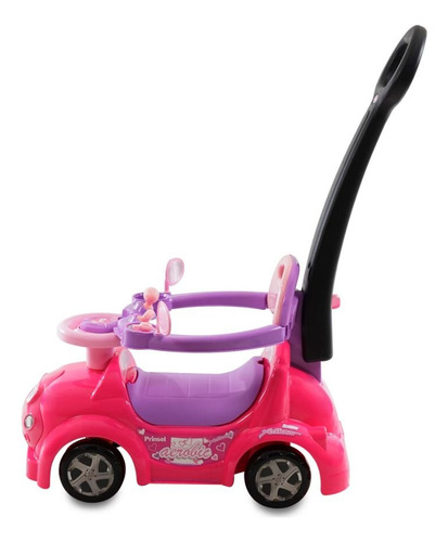 Montable Para Bebe Discovery Prinsel Con Barra Empuje Rosa
