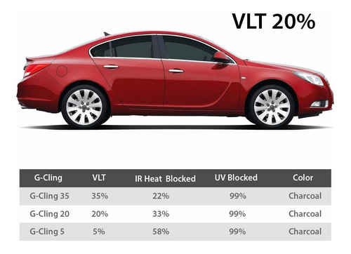 G Automotive Pelicula Para Tintar Ventana Vlt Tintado 2