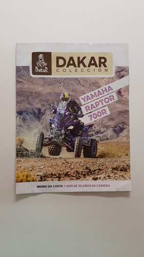 Imagen 4 de 10 de Libros + Coleccionables Dakar Cuatriciclos Yamaha 1 Y 2