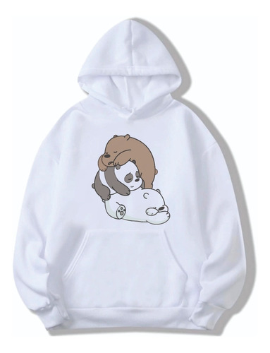 Buzo Hoodie Canguro Bare Bears Osos Escandalosos #4