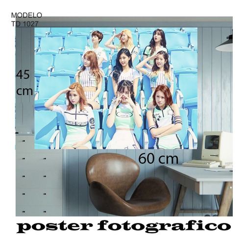 Kpop, Bts, Black Pink, Twice, Stray, Fotografia 60x45 Cm