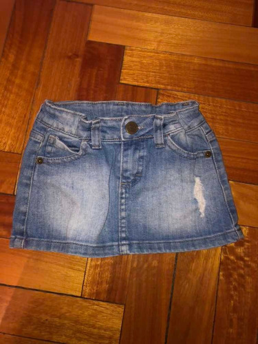 Mini De Jean, Marca Cheeky, Talle 4 Años