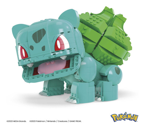 Mega Pokémon Juguete De Construcción Bulbasaur Jumbo