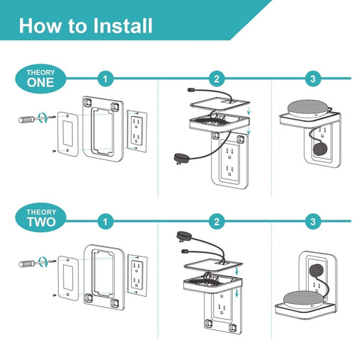 Allicaver - Estante De Salida Con Gestión De Cables Integrad