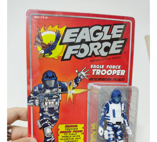 Eagle Force Winter Trooper Gijoe Boss Fight Marauder Joytoy