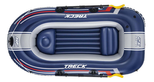 Bote Inflable Con Remos E Inflador Treck X2 2.55x1.27m Bestw