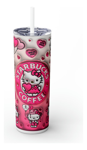 Termo Skinny Tumbler 20 Oz - Kitty | Coffee