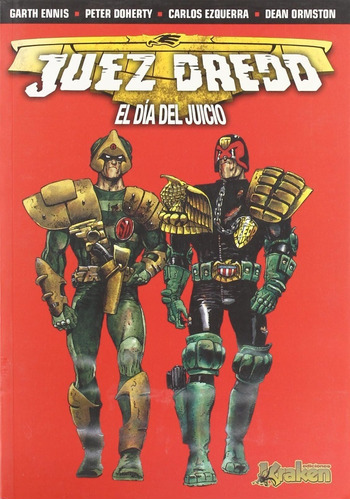 Juez Dredd: El Dia Del Juicio, De Ennis(534159). Editorial Kraken, Tapa Blanda En Español, 2010