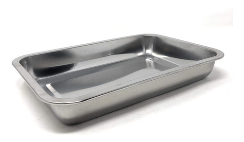 Imagen 2 de 5 de Asadera Rectangular De Acero Inoxidable 36x27cm | Ero