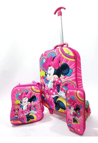 Minnie,Mochila,3D,con,ruedas