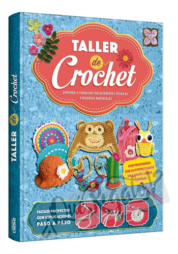 Libro Taller De Crochet Técnicas Paso A Paso