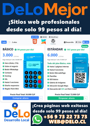 Página Web Landing