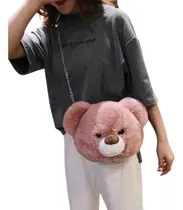 Comprar Cartera Oso Kawaii Peluche Kawai Bolso Morral Mujer Moda