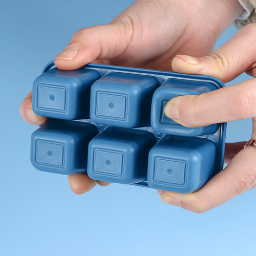 Set Ice Cube Bandeja De Silicona Hecha A Mano Para Accesor