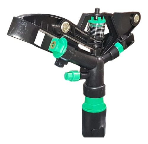 Aspersor Rosca 1 Pulgada 3 Picos 360º No Sectorizable Prof