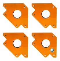 Comprar Set 4 Escuadras Soporte Magnético 4'' 22 Kg Soldar Lusqtoff