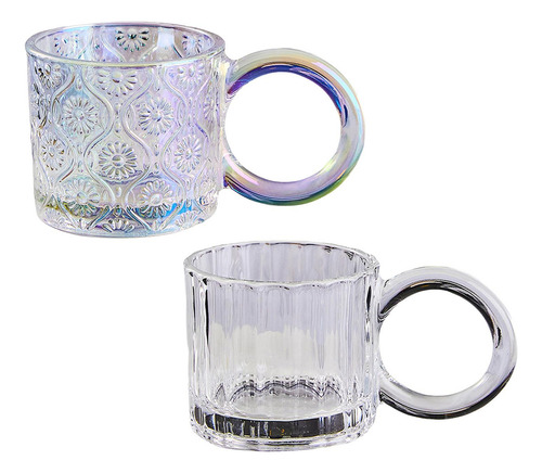 2 Uds Taza De Café 250ml Taza De Resistente Al Calor Para