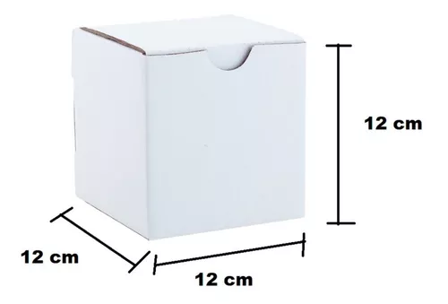 50 Cajas de regalo micro canal natural 14x14x8 cms.