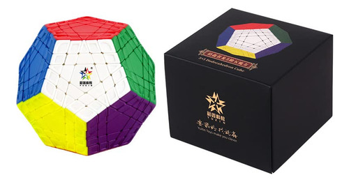 Cuberspeed Gigaminx Yuxin Cubo 5x5 Sin Pegatinas Color De La Estructura