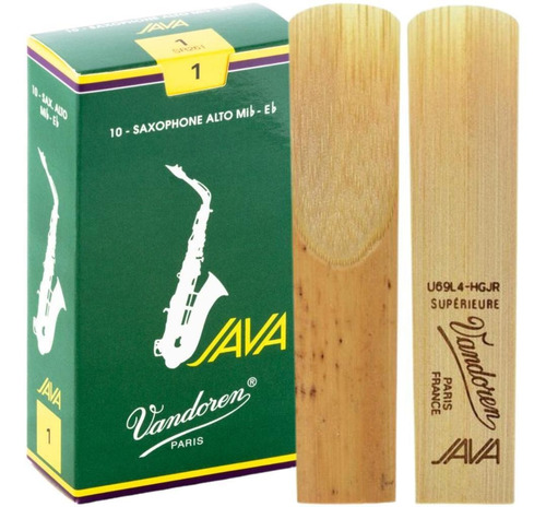 1 Palheta Sax Alto Vandoren Java N 1 Original Profissional