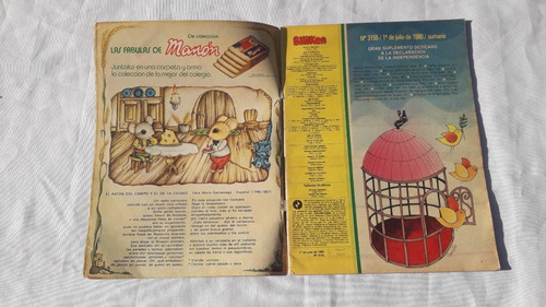 Revista Antigua Infantil * Billiken * N° 3155 (Usado)