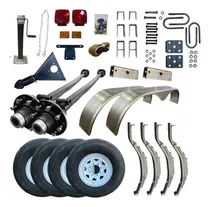 Comprar Kit  Remolque Doble Ejes 6000 Kg Tándem 14000 Lb Completo 