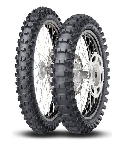 Llanta De Moto 120/80-19 Dunlop Geomax Mx34 Trasera 63m