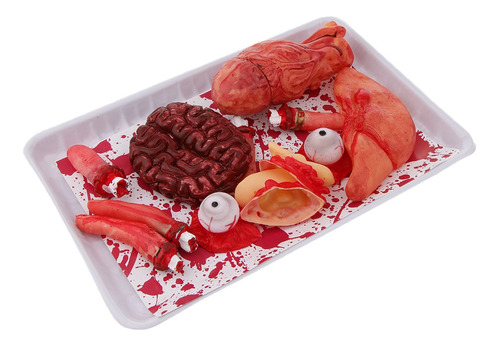 Bloody Human Body Parts Combo Lunch Box Scary Cosplay 