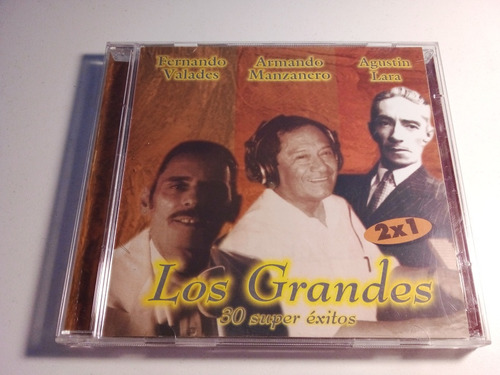 F. Valades A. Manzanero A. Lara 30 Súper Éxitos Cd Doble