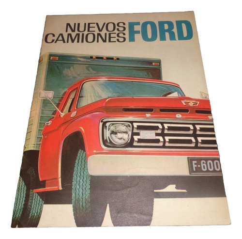 Ford Pick Up F100 Y Camiones Catalogo De Venta Original (Usado)