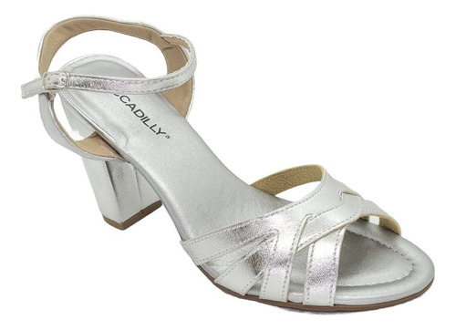 Sandalia De Fiesta Piccadilly Silver Pi-72715000000002