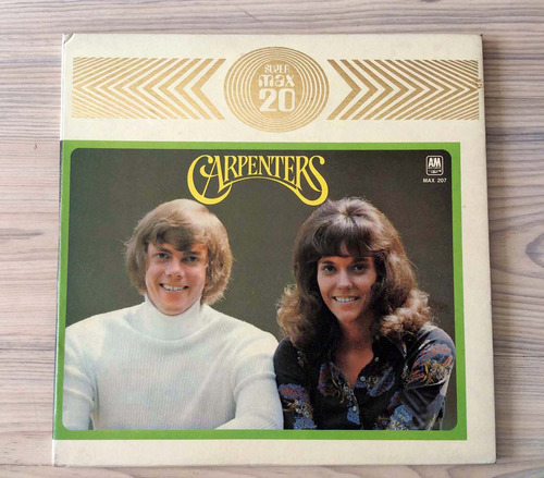 Vinilo Carpenters - Super Max 20 (1ª Ed. Japón, 1973)