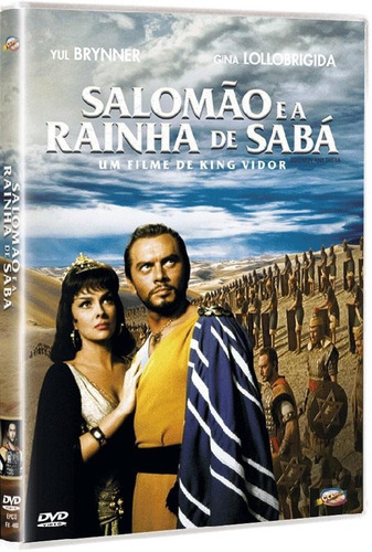 Salomão E A Rainha De Sabá - Dvd - Yul Brynner - Novo