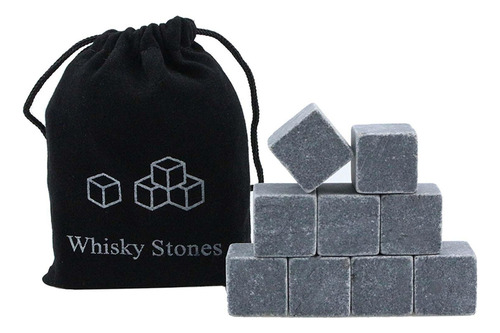 9x Piedras For Whisky, Cubitos De Hielo Reutilizables,