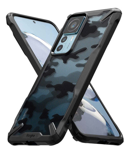Case Ringke Fusion-x Design Xiaomi 12t / 12t Pro - Camuflado