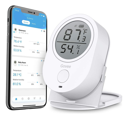 Govee Termómetro Higrómetro Bluetooth, Monitor De Temperatur