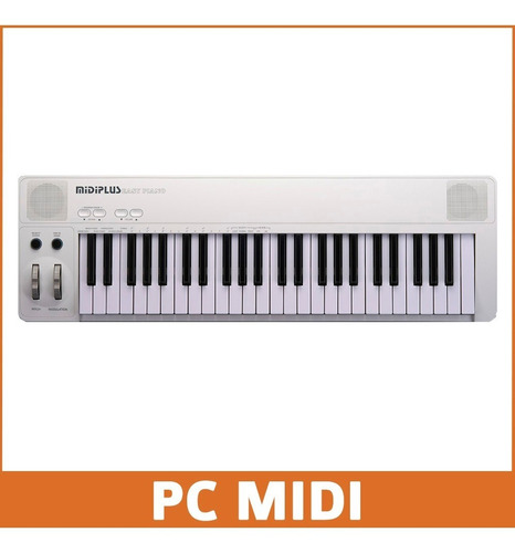 Imagen 3 de 7 de Midiplus Easy Piano Teclado Musical 49 Teclas 128 Sonidos