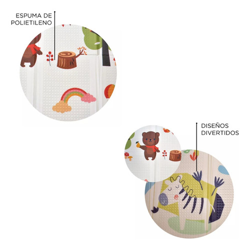 Imagen 3 de 8 de Manta Antigolpe Plegable Grande Con Bolso Para Llevar Ik0398