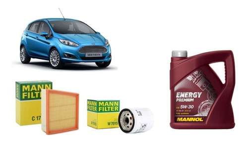 Kit De Mantención New Ford Fiesta 1.6 Gasolina 2016-2019