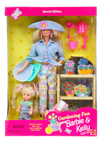 Barbie & Kelly Garden Fun Gift Set Special Edition 1996