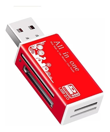 Multi Lector All In One Usb 2.0 Memorias Micro Tf/sd/ms/m2