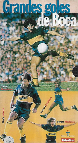 Grandes Goles De Boca Maradona Latorre Batistuta Vhs Nuevo