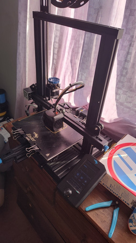 Ender 3 V2 + Filamento Funcionando 2 Meses De Uso