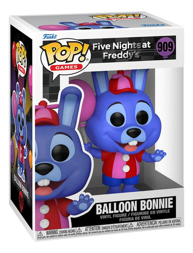 Funko Pop! Games Balloon Bonie #909 Five Nights At Freddy's